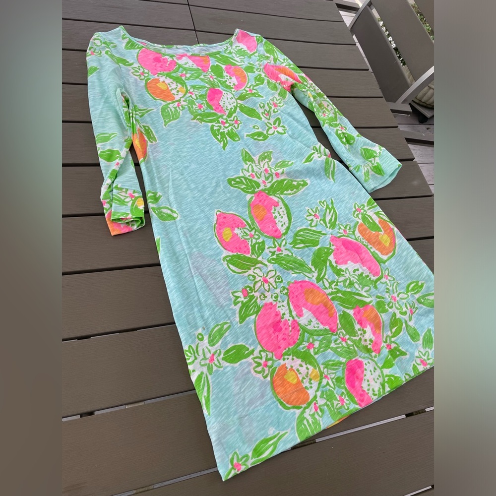 Lilly Pulitzer sz s long sleeve tshirt dress.
